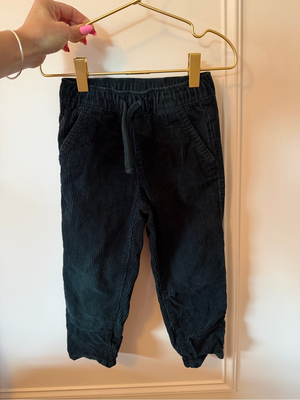 💫 3 for $20 !! old navy kids dark green corduroy pants